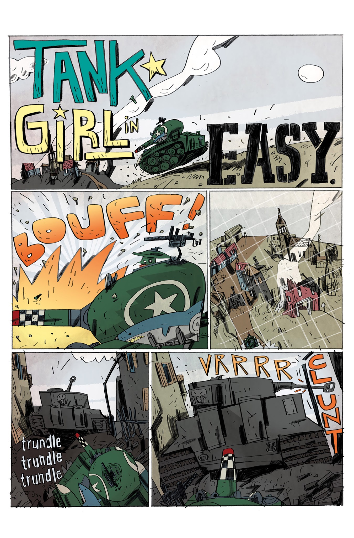 Read online Tank Girl: 21st Century Tank Girl comic -  Issue #1 - 9