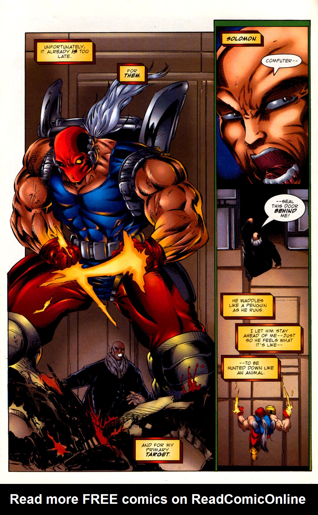 Read online Bloodstrike: Assassin comic -  Issue #2 - 9