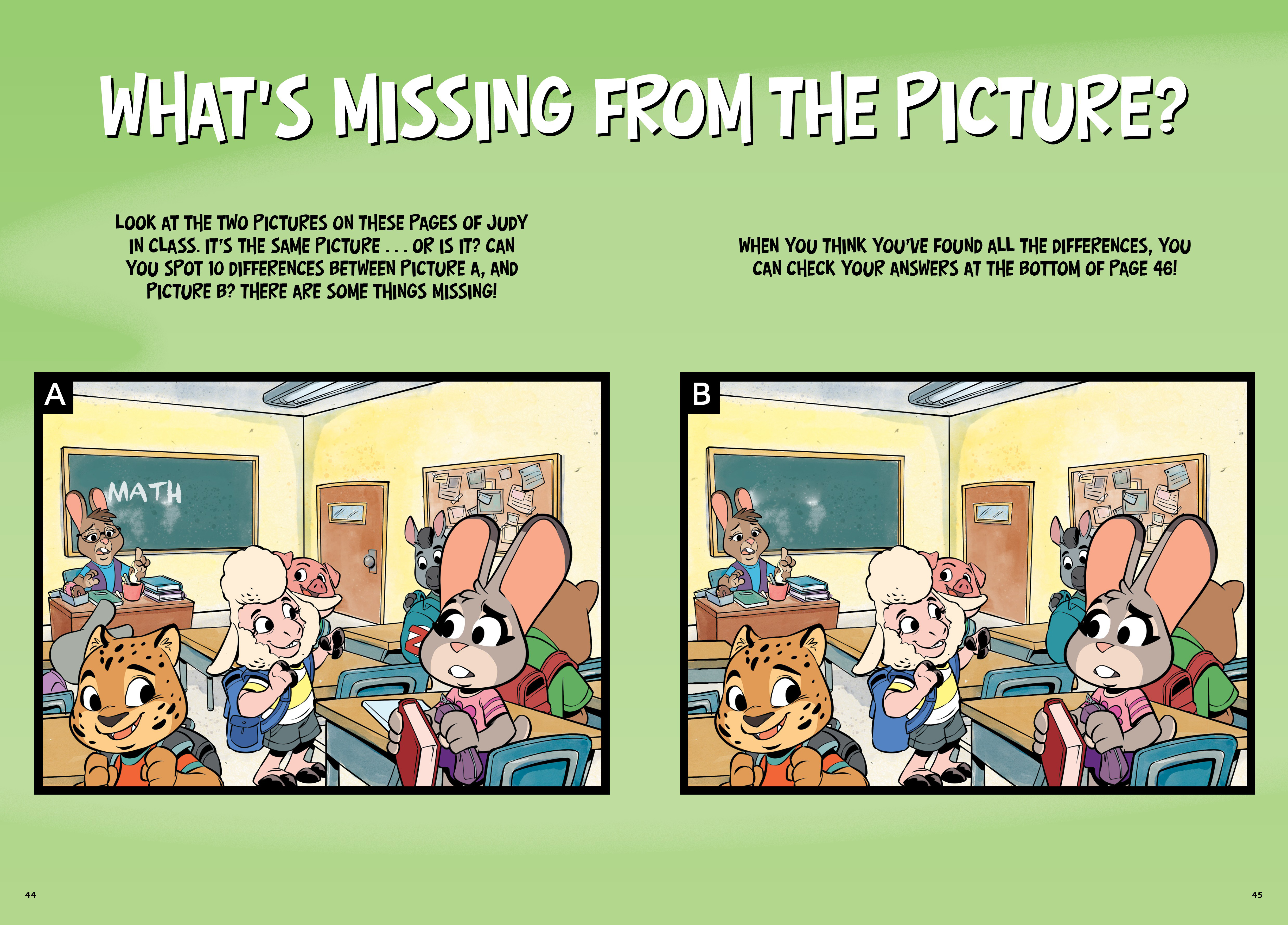 Read online Zootopia: A Hard Day's Work comic -  Issue # Full - 43
