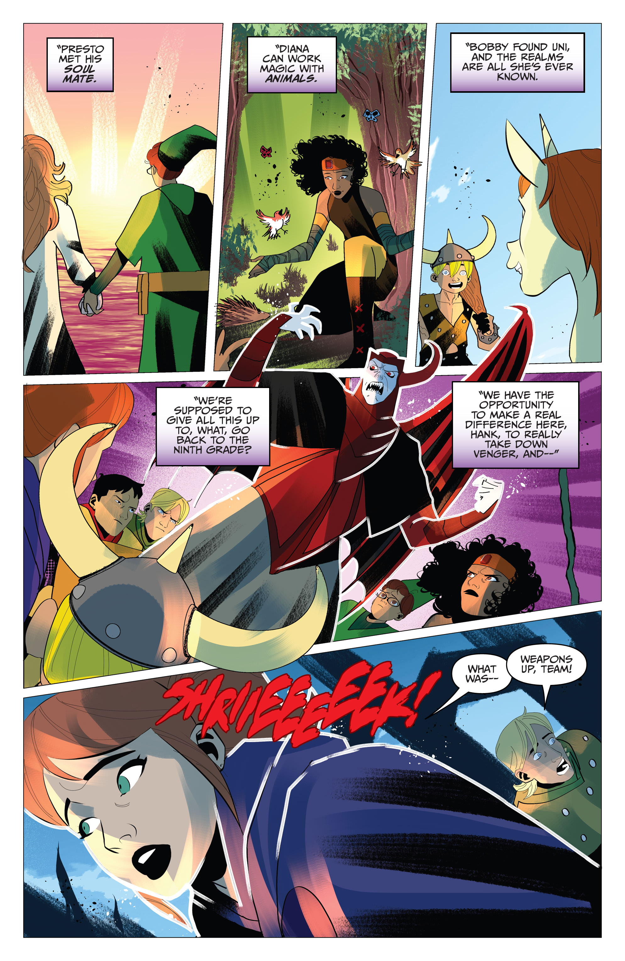 Read online Dungeons & Dragons: Saturday Morning Adventures (2023) comic -  Issue #1 - 11