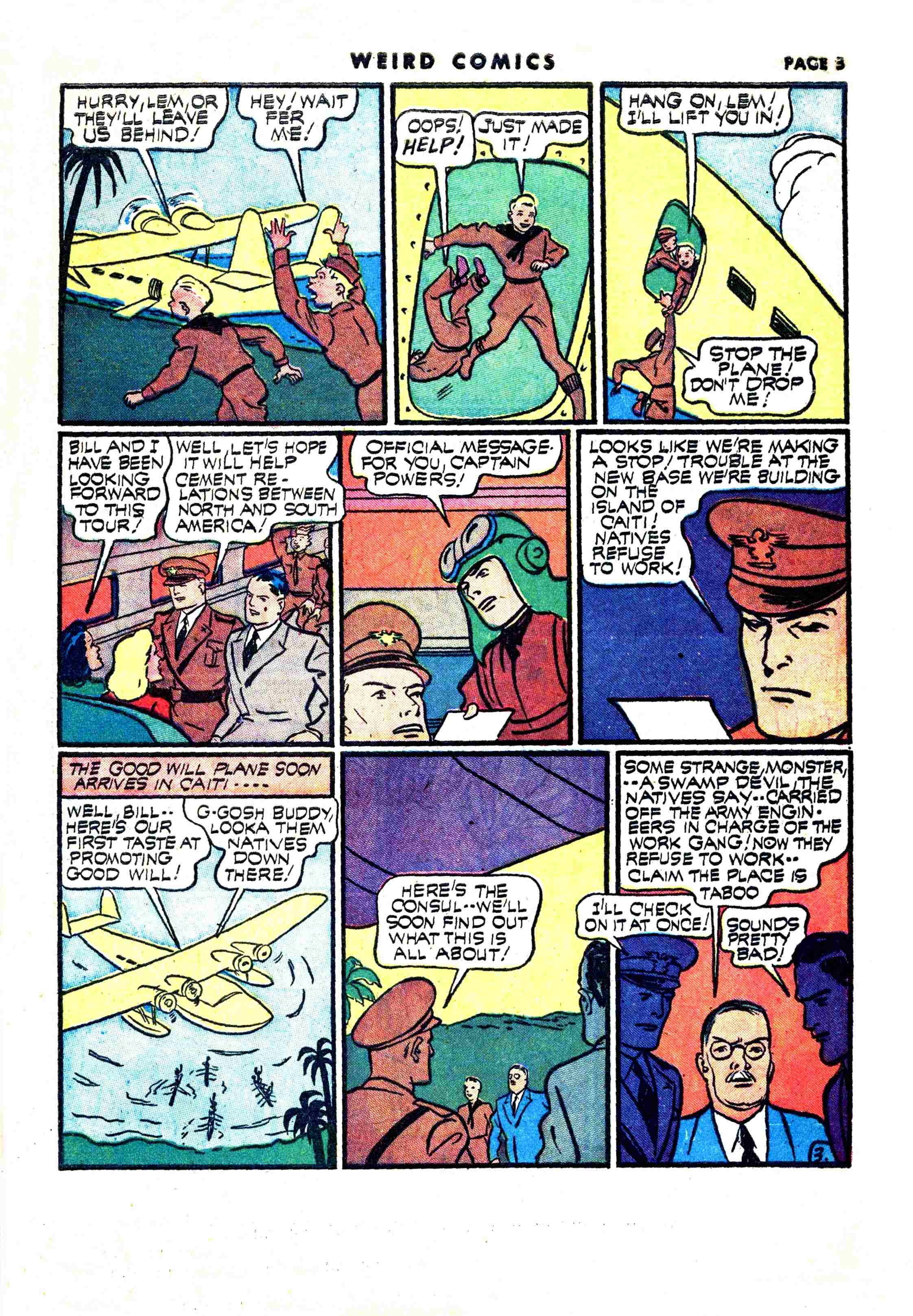 Read online Weird Comics comic -  Issue #18 - 5