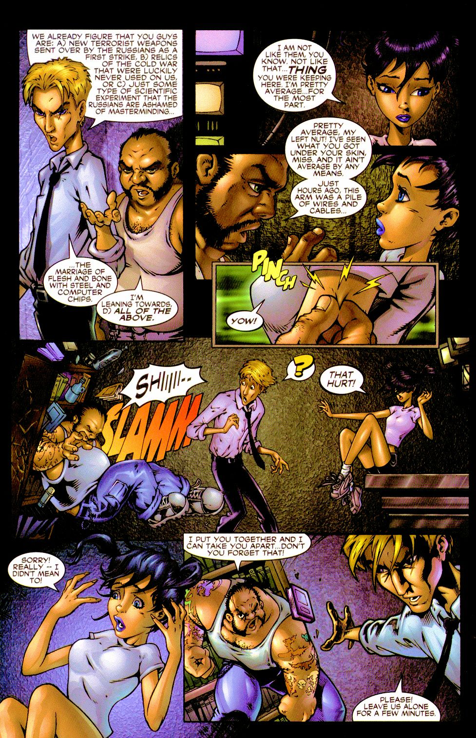 Read online Adrenalynn: Weapon of War comic -  Issue #2 - 7