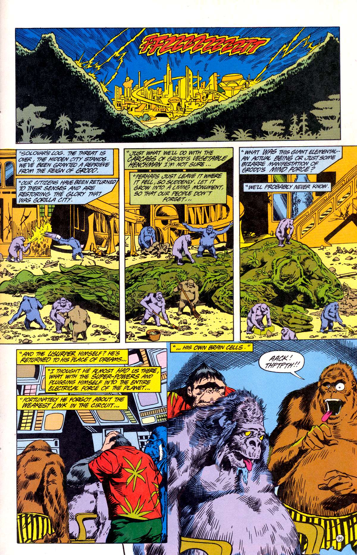 Read online Swamp Thing (1982) comic -  Issue # _Annual 3 - 36