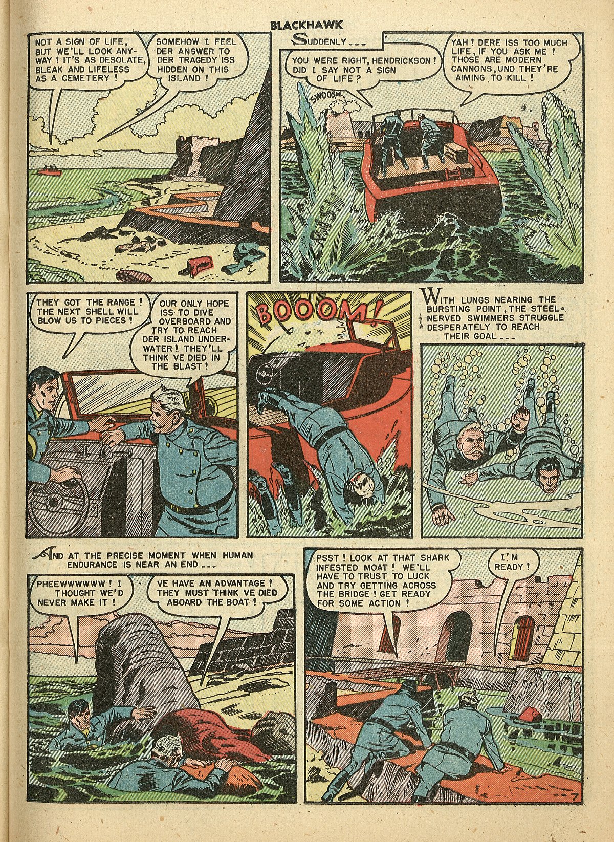Read online Blackhawk (1957) comic -  Issue #33 - 32