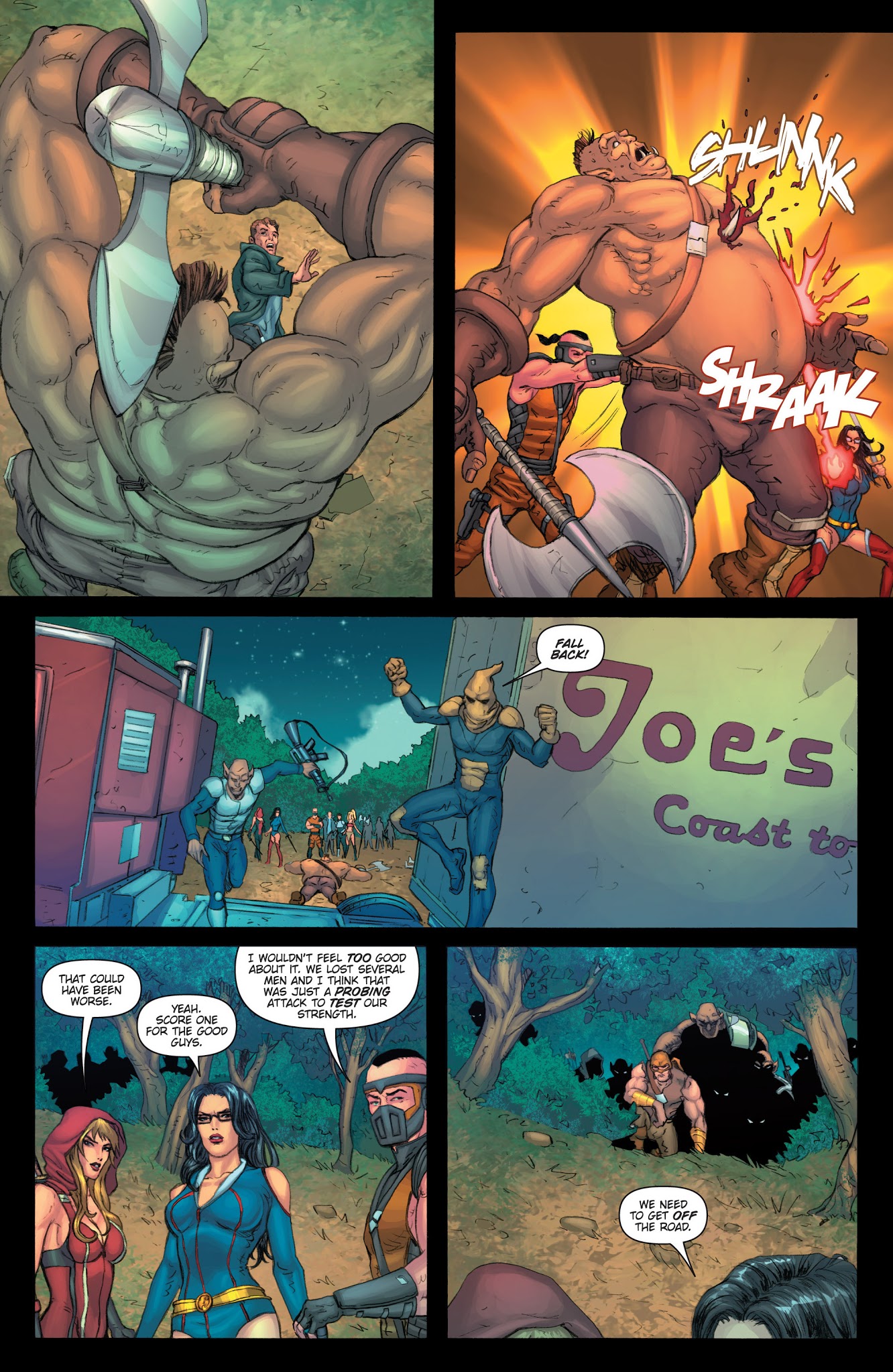 Read online Grimm Fairy Tales presents Realm War Age of Darkness comic -  Issue #3 - 7