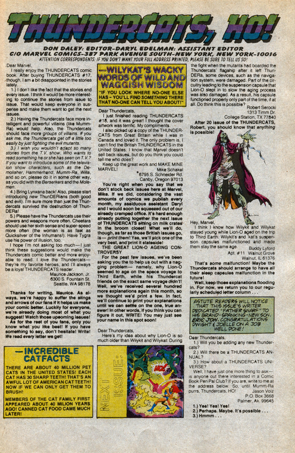 Read online ThunderCats (1985) comic -  Issue #21 - 34