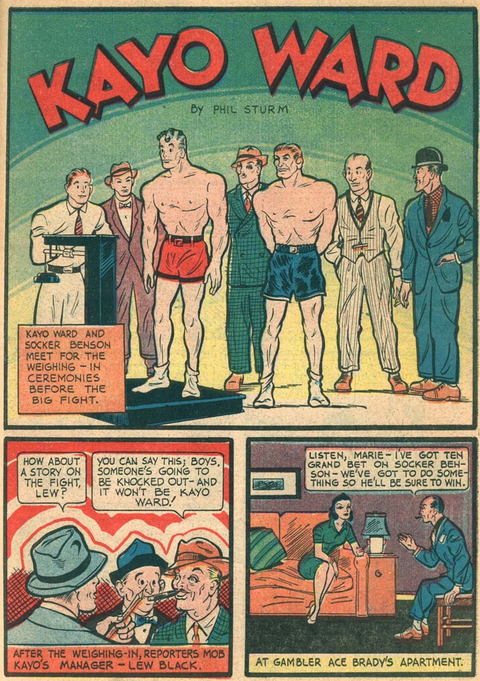 Read online Pep Comics comic -  Issue #3 - 55
