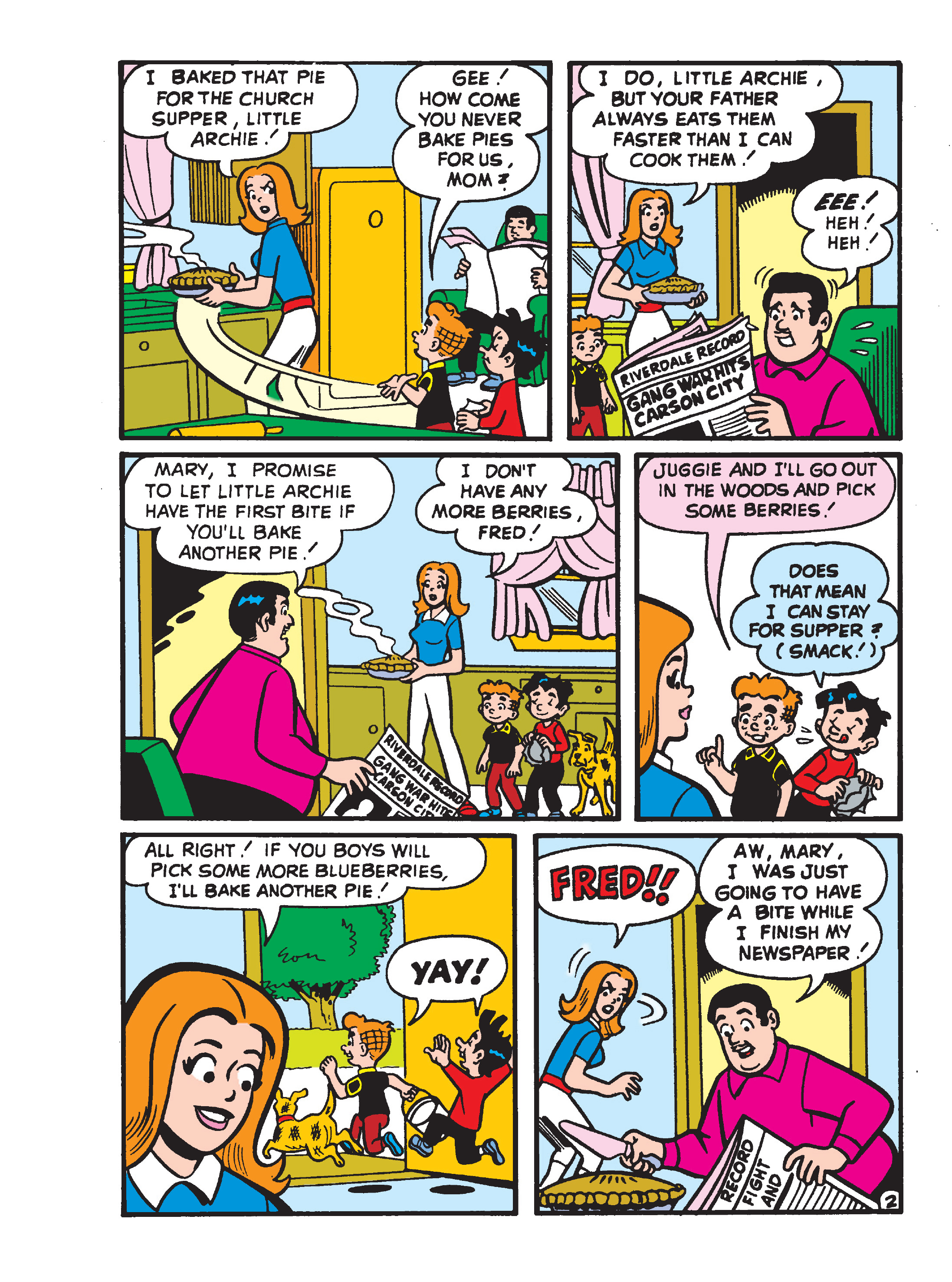 Read online Jughead and Archie Double Digest comic -  Issue #21 - 223