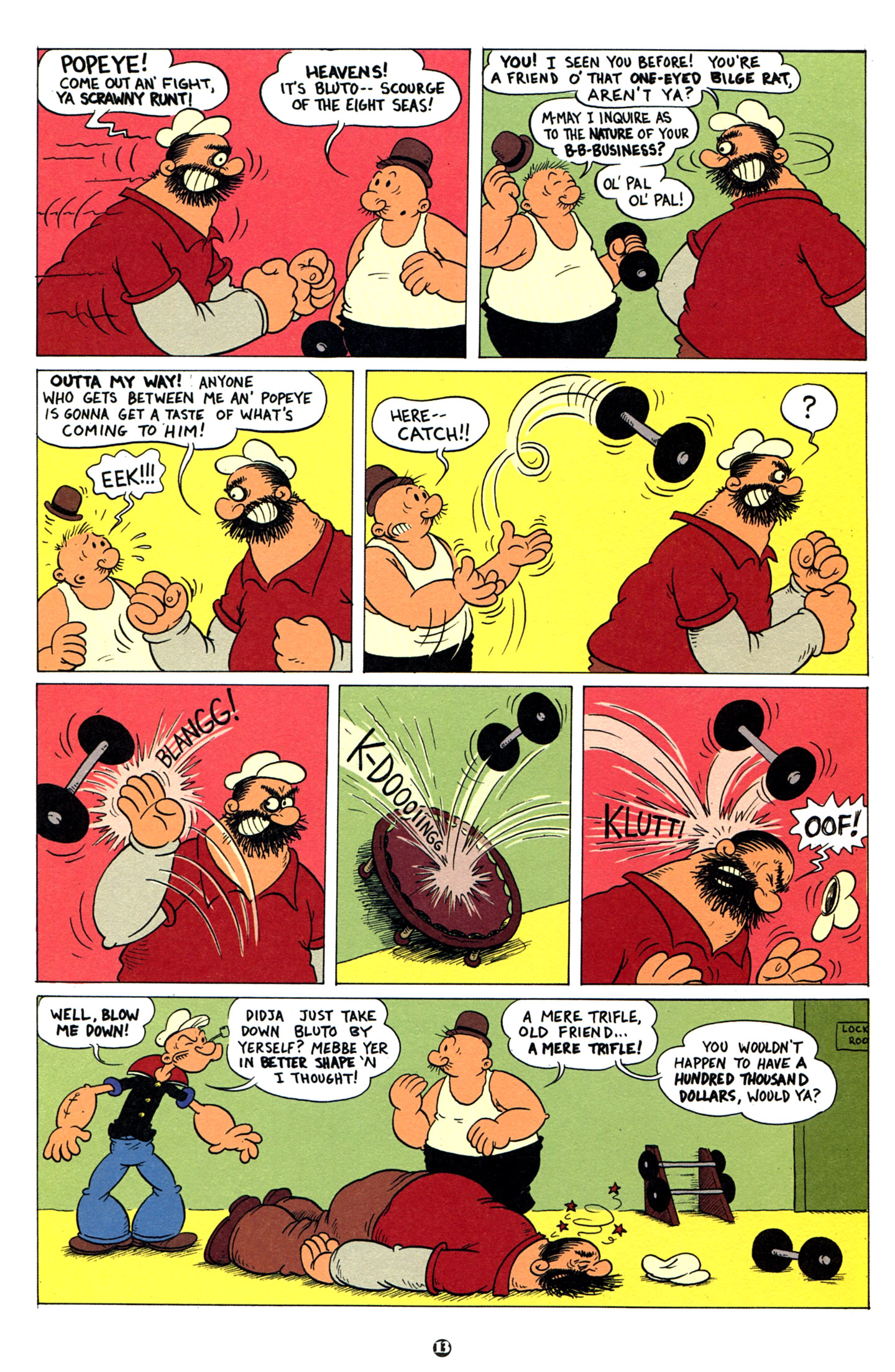 Read online Popeye (2012) comic -  Issue #3 - 15