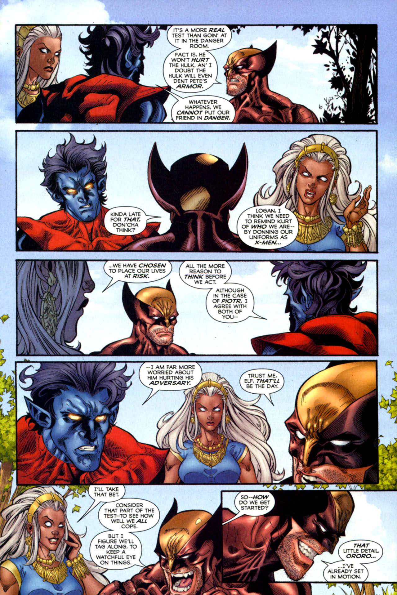 Read online X-Men vs. Hulk comic -  Issue # Full - 4