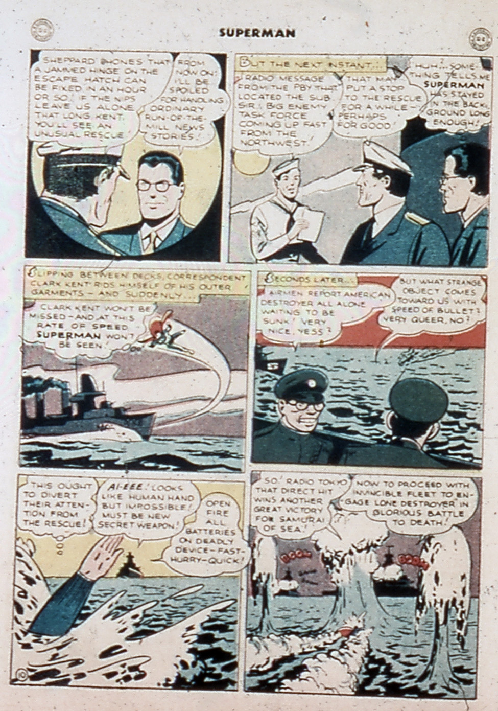 Read online Superman (1939) comic -  Issue #34 - 12
