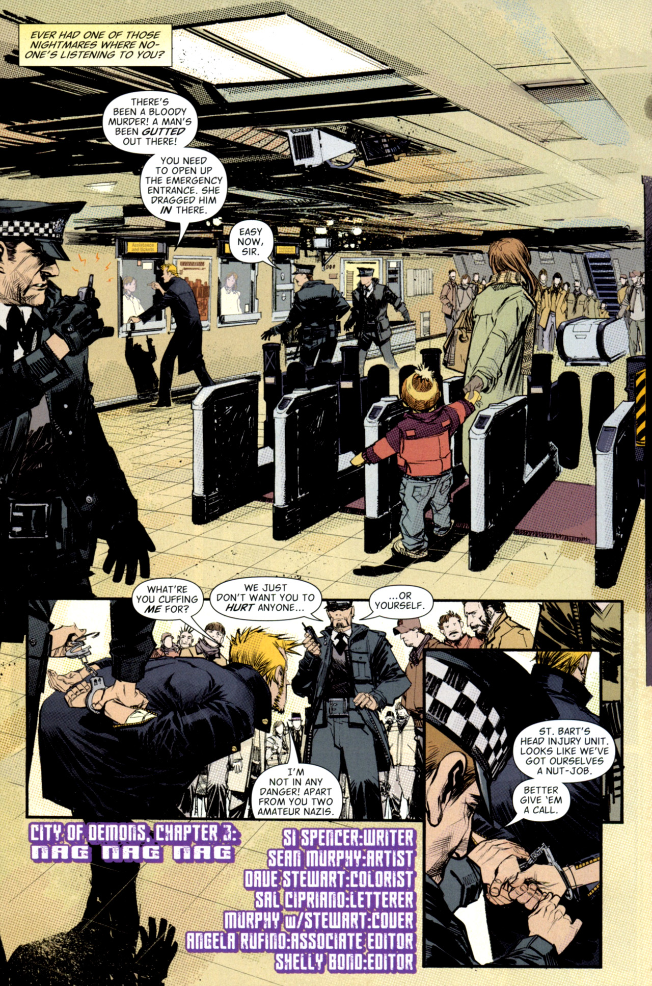 Read online Hellblazer: City of Demons comic -  Issue #3 - 3