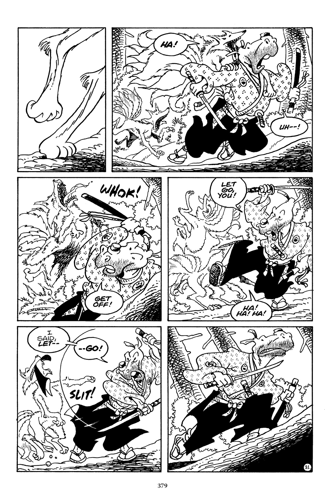 Read online The Usagi Yojimbo Saga comic -  Issue # TPB 6 - 377