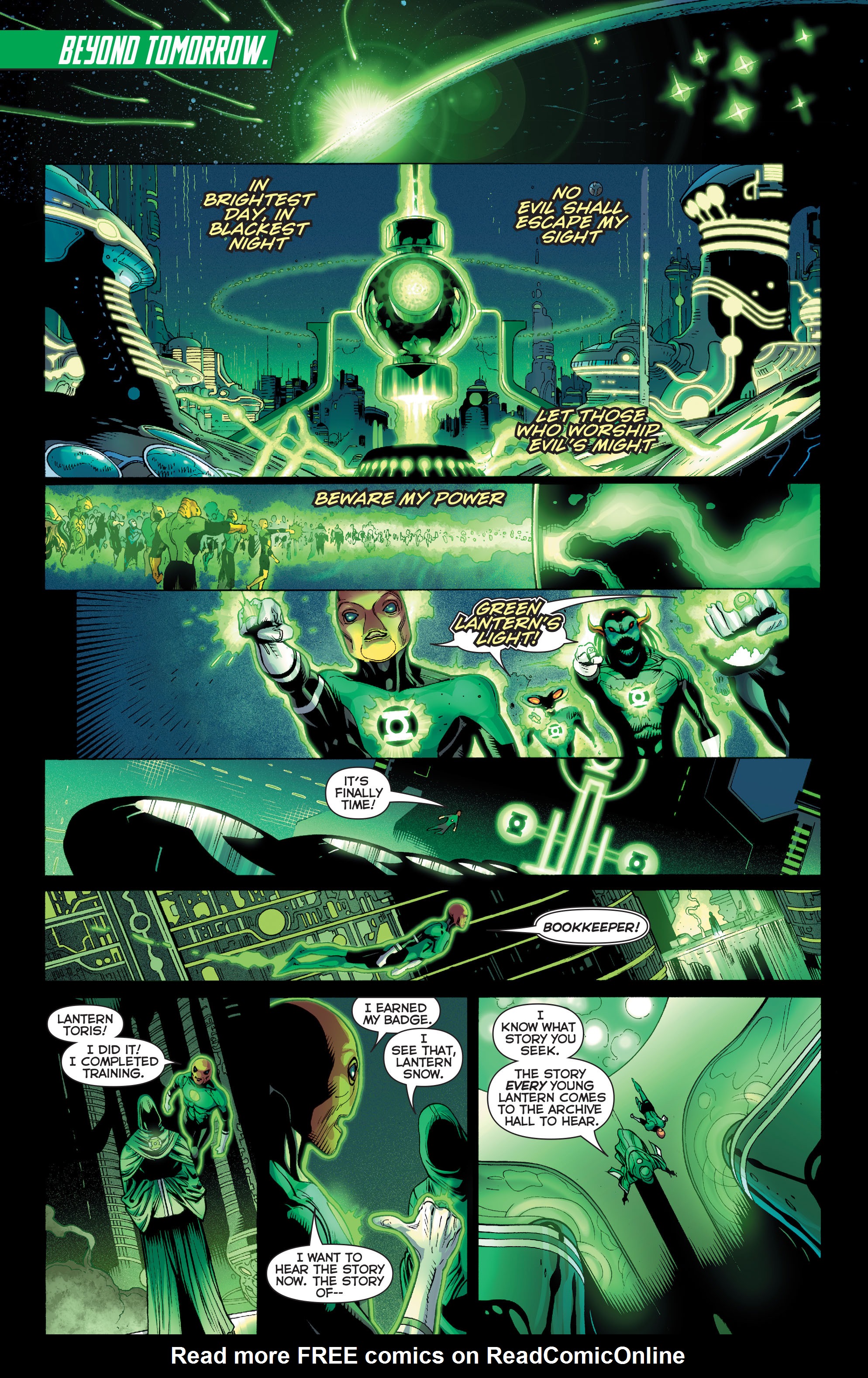 Read online Green Lantern: The Wrath of the First Lantern comic -  Issue # TPB - 258