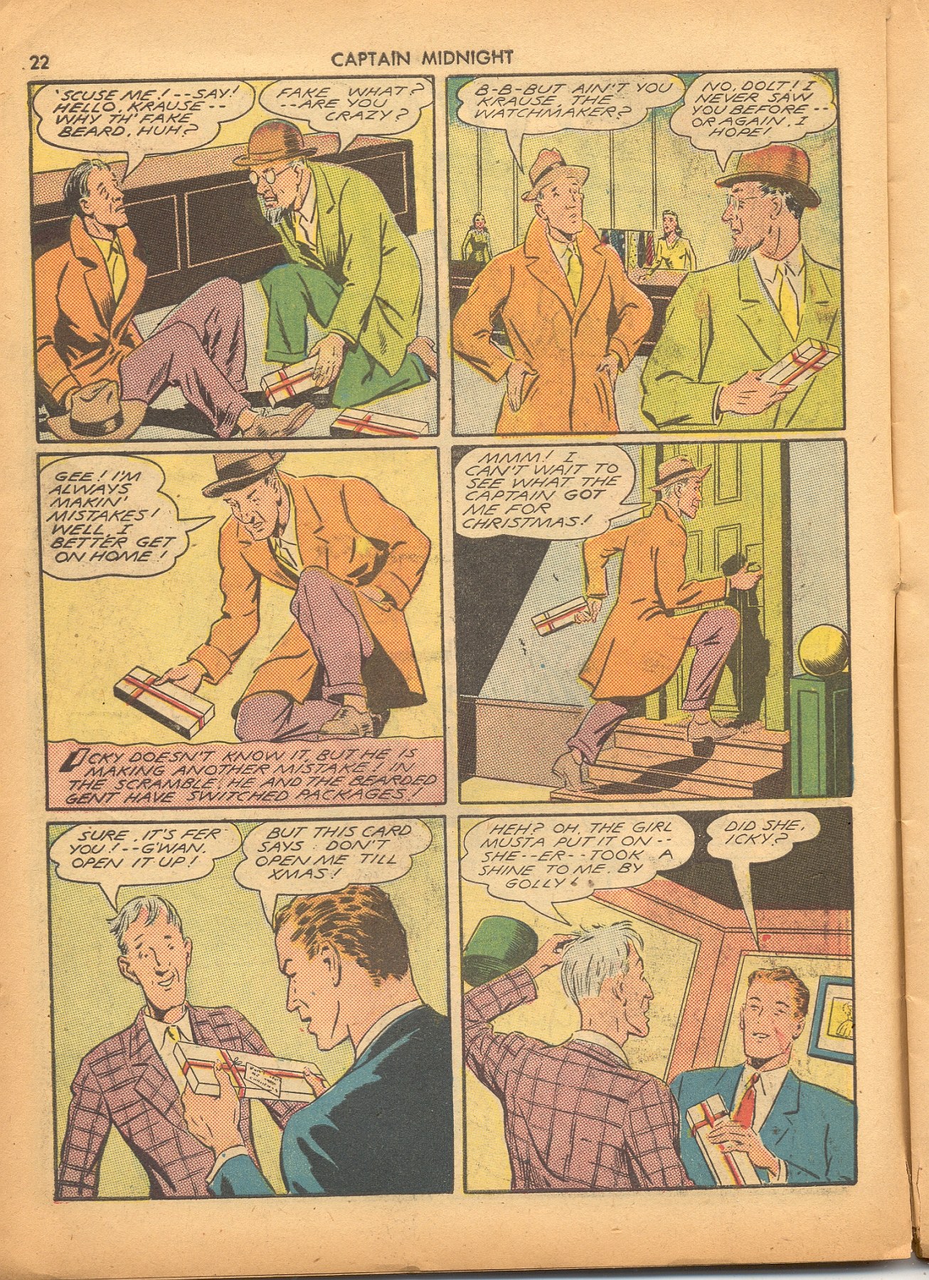 Read online Captain Midnight (1942) comic -  Issue #4 - 23