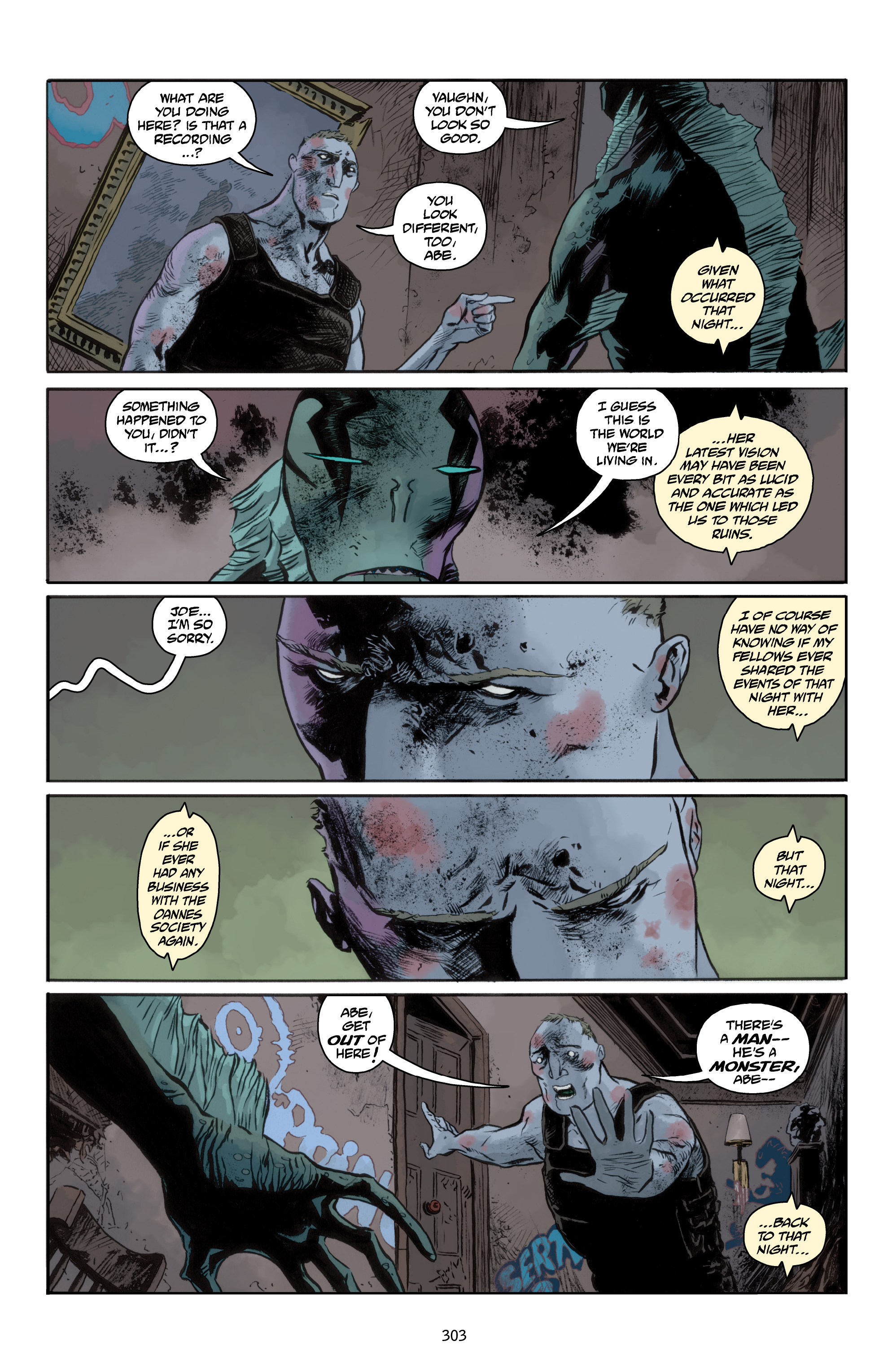 Read online Abe Sapien comic -  Issue # _TPB Dark and Terrible 2 (Part 4) - 3
