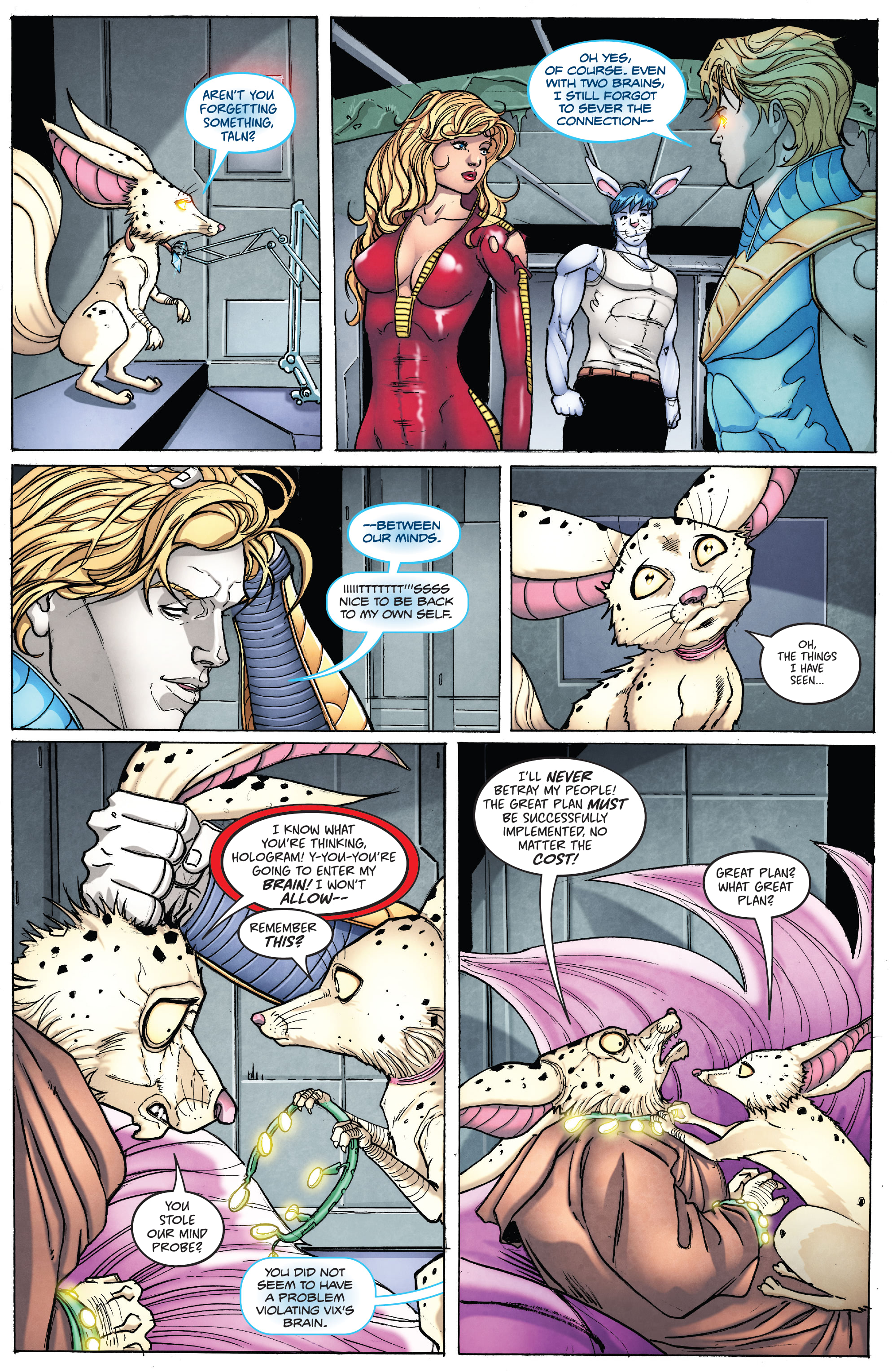 Read online Barbarella: The Center Cannot Hold comic -  Issue #4 - 9