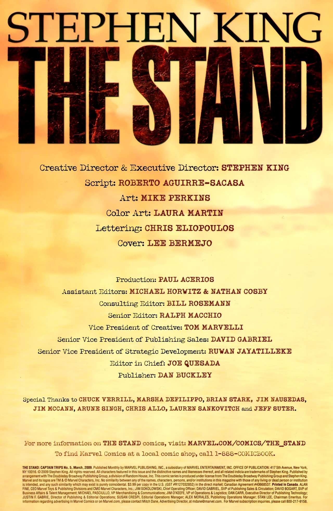 Read online The Stand: Captain Trips comic -  Issue #5 - 3