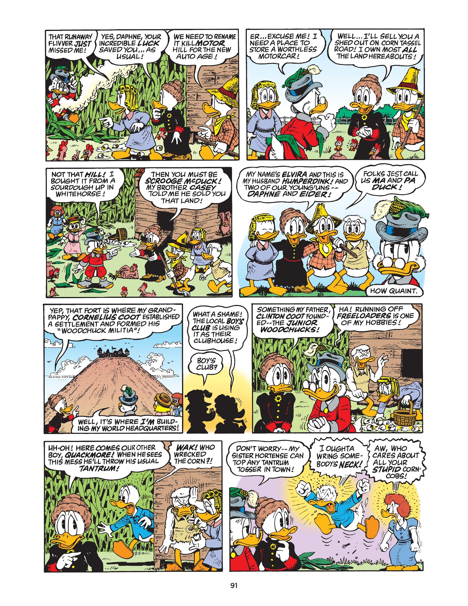 Read online Walt Disney Uncle Scrooge and Donald Duck: The Don Rosa Library comic -  Issue # TPB 5 (Part 1) - 92