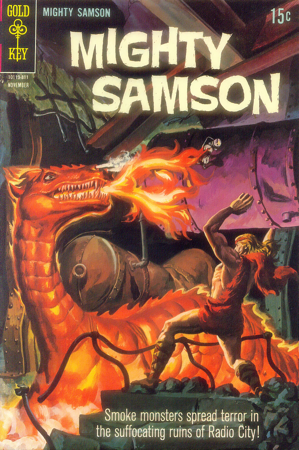 Read online Mighty Samson (1964) comic -  Issue #16 - 2