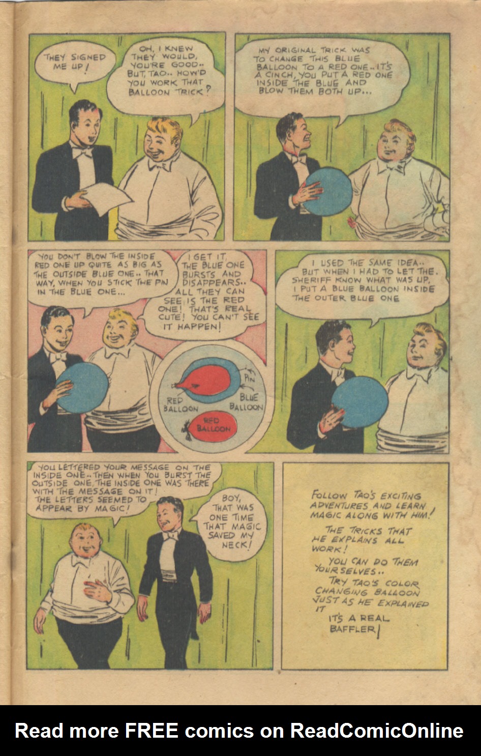 Read online Super-Magician Comics comic -  Issue #53 - 49