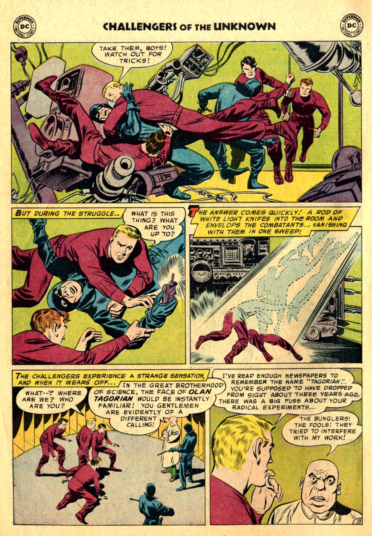 Read online Challengers of the Unknown (1958) comic -  Issue #1 - 6