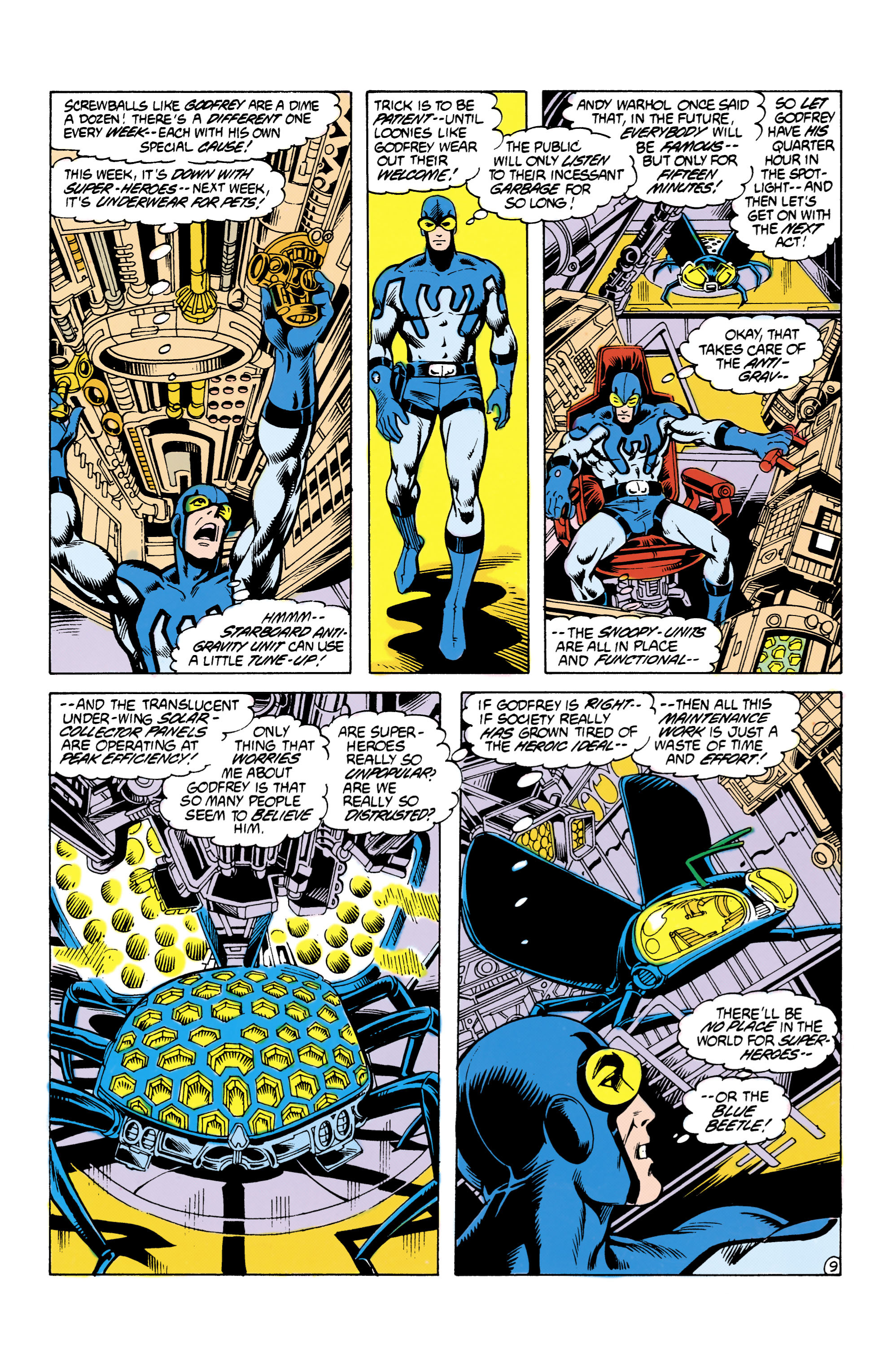 Read online Blue Beetle (1986) comic -  Issue #9 - 10