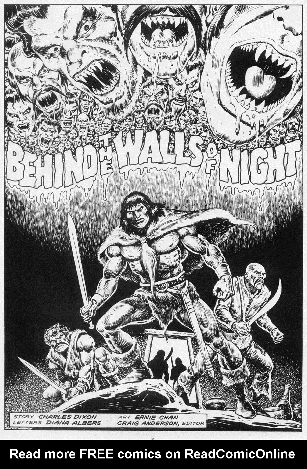 Read online The Savage Sword Of Conan comic -  Issue #155 - 7