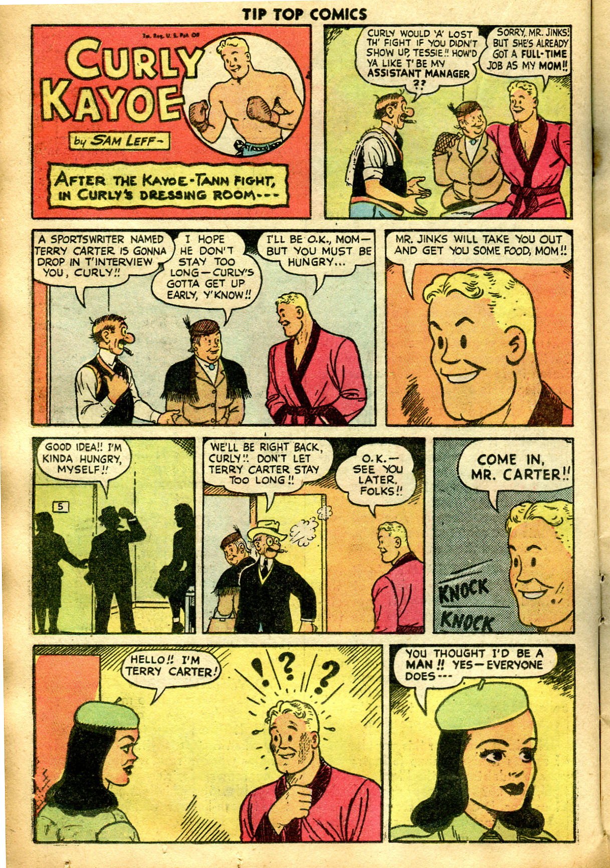 Read online Tip Top Comics comic -  Issue #122 - 18