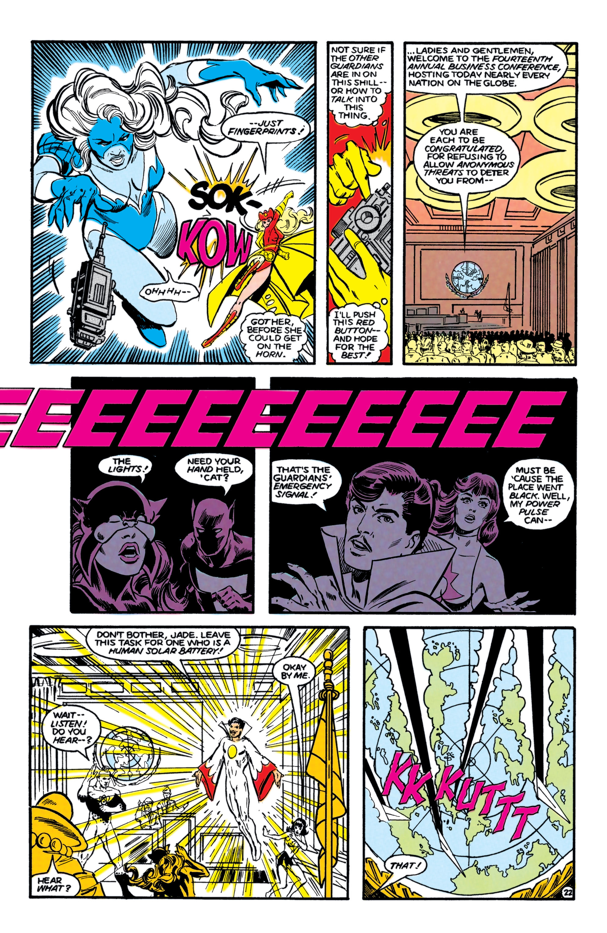 Read online Infinity Inc. (1984) comic -  Issue #34 - 23