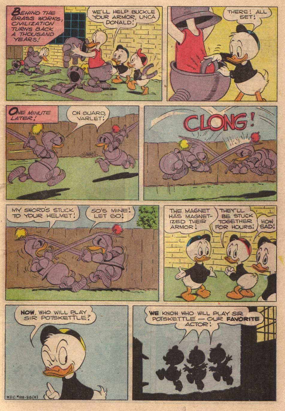 Read online Walt Disney's Comics and Stories comic -  Issue #128 - 11