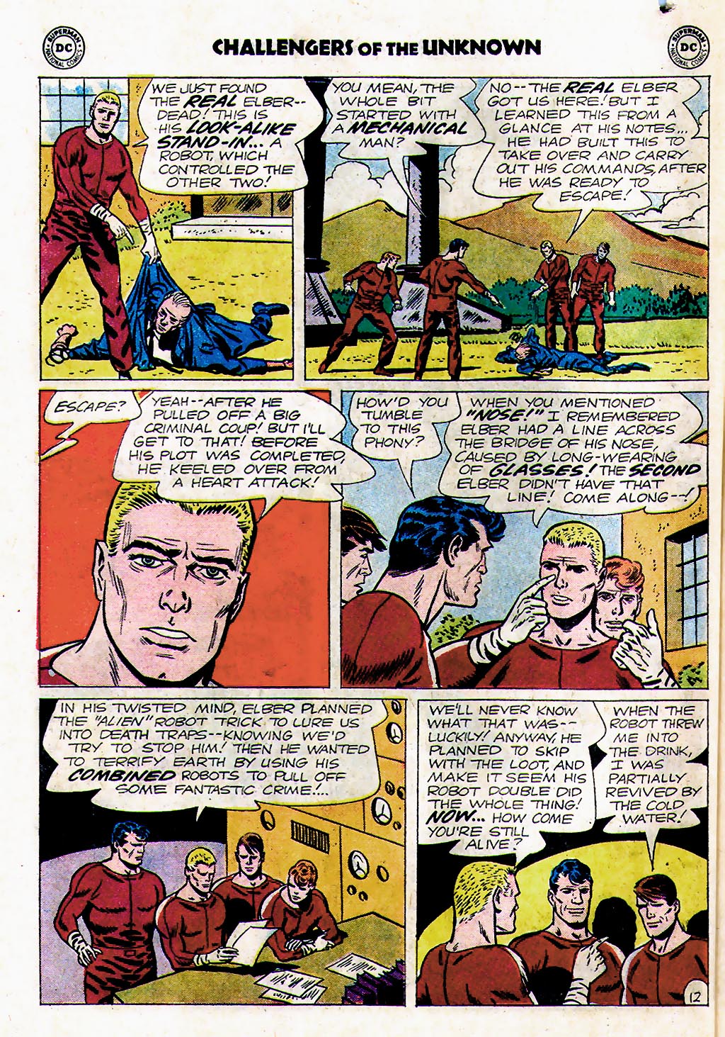 Challengers of the Unknown (1958) Issue #37 #37 - English 30
