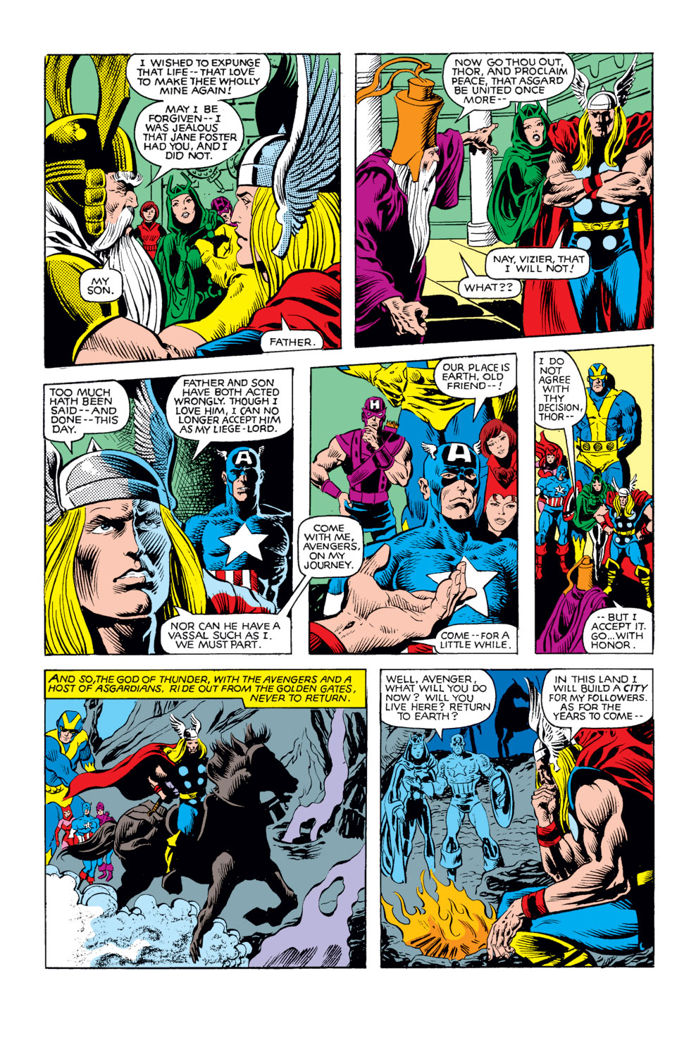 Read online What If? (1977) comic -  Issue #25 - Thor and the Avengers battled the gods - 32