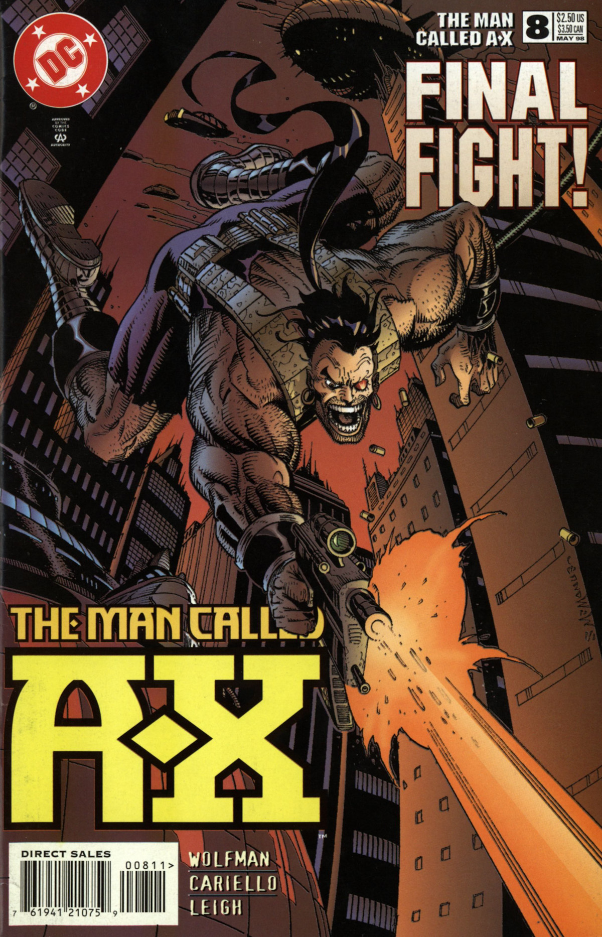 Read online The Man Called A-X comic -  Issue #8 - 1