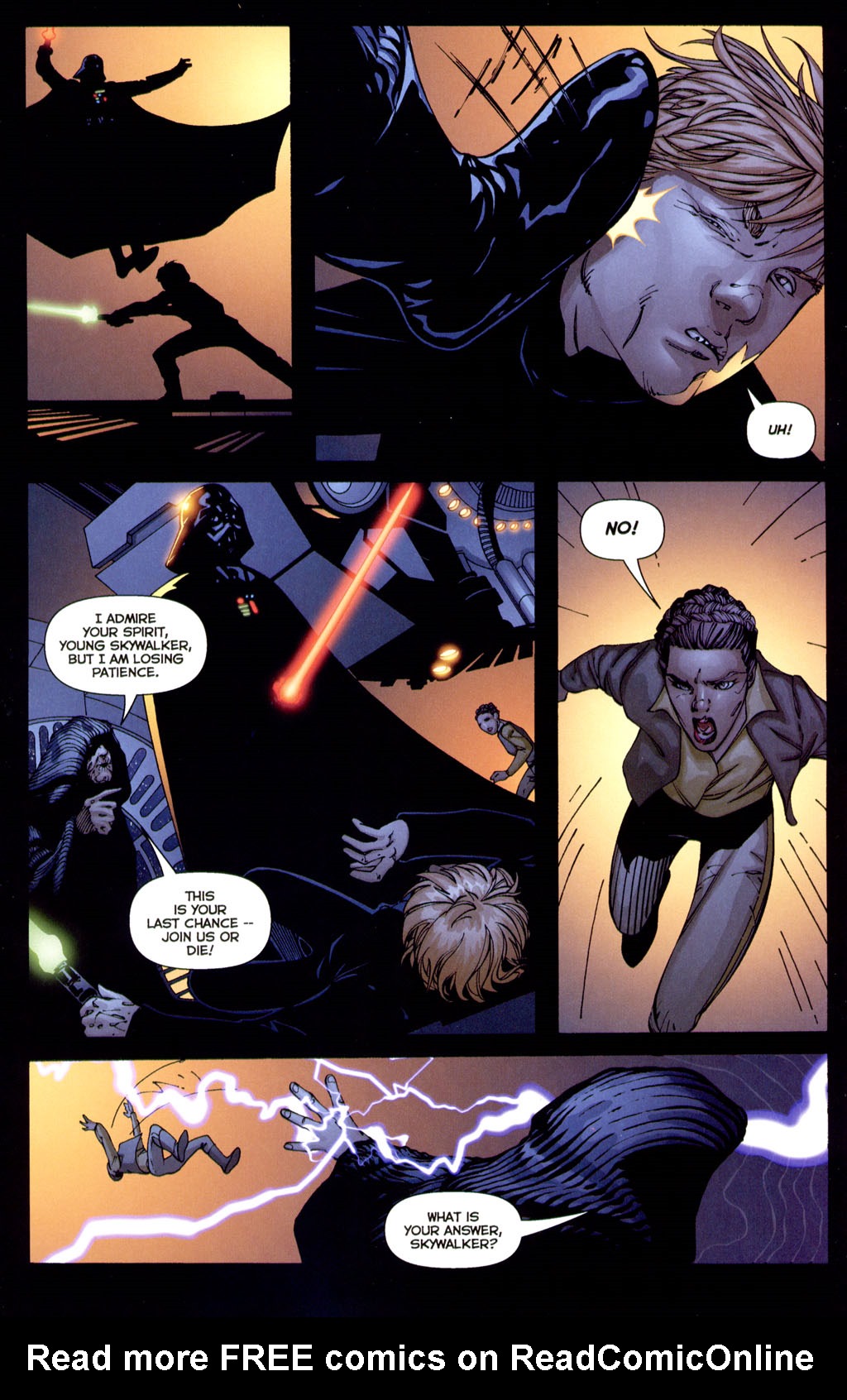 Read online Star Wars: Infinities - Return of the Jedi comic -  Issue #4 - 12