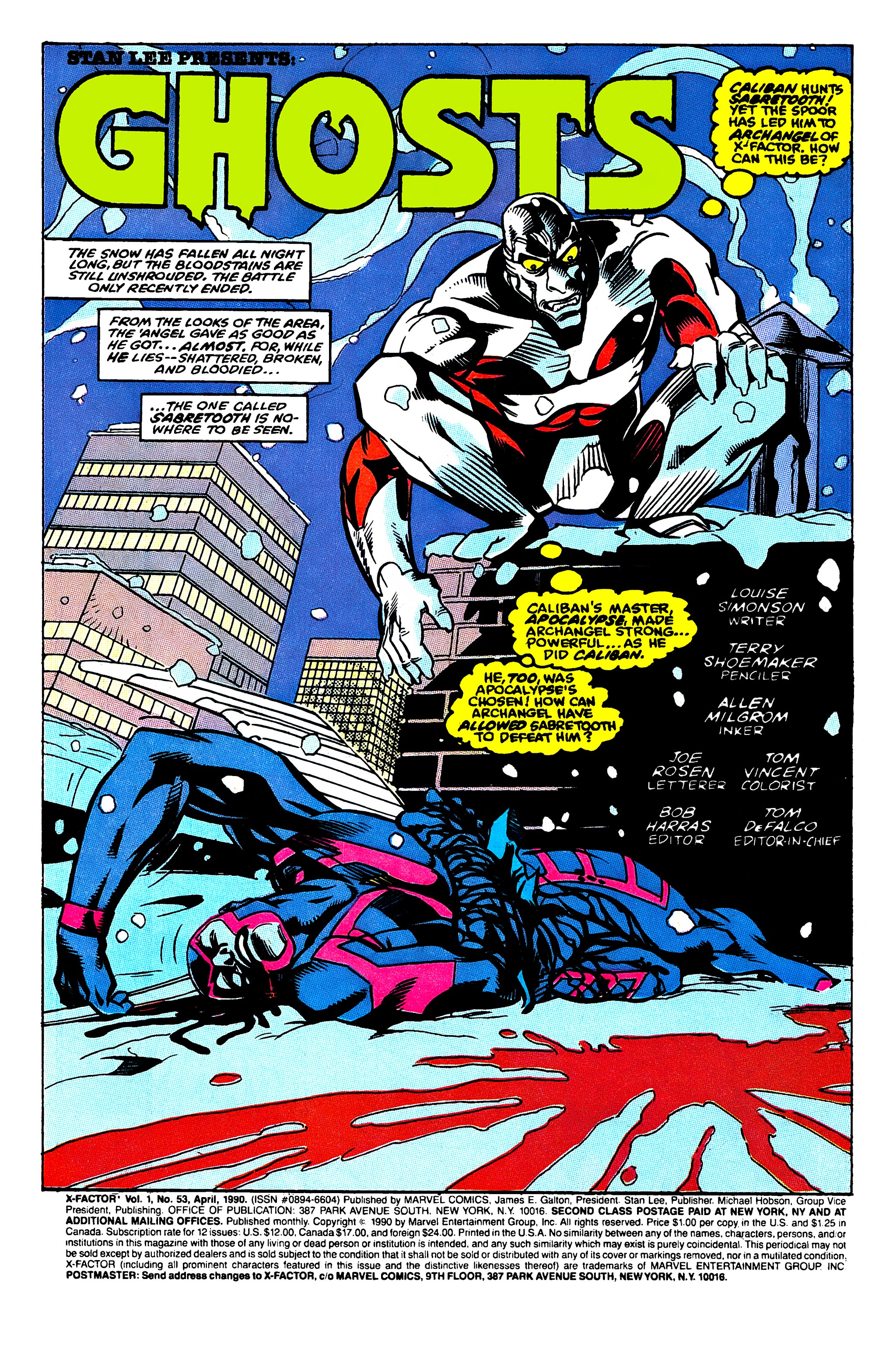 Read online X-Factor (1986) comic -  Issue #53 - 2