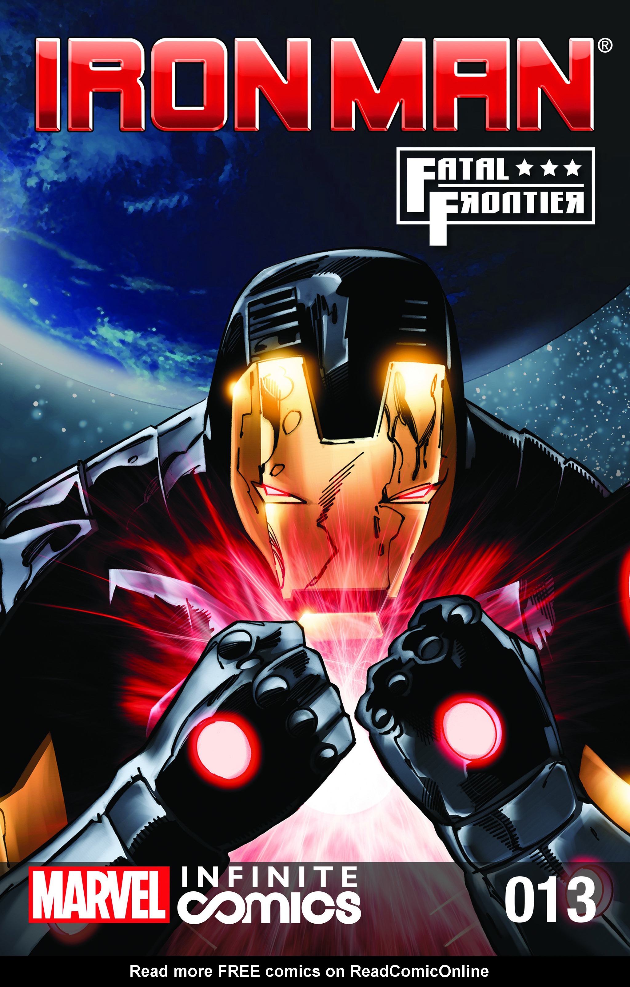 Read online Iron Man: Fatal Frontier Infinite Comic comic -  Issue #13 - 1