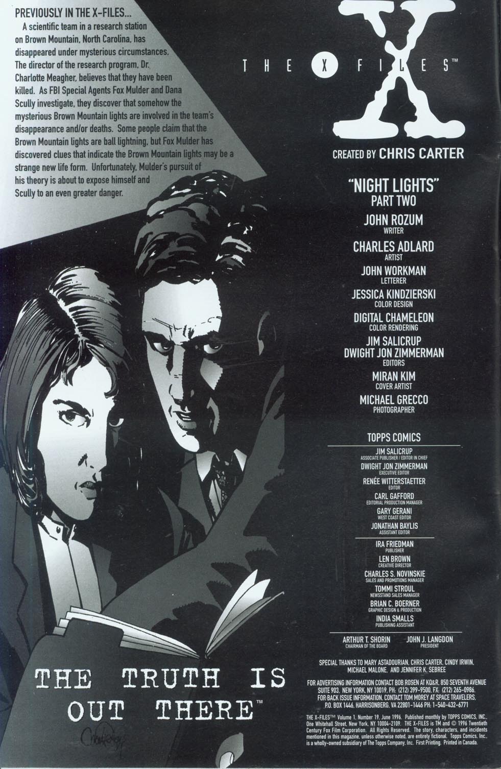 Read online The X-Files (1995) comic -  Issue #19 - 2