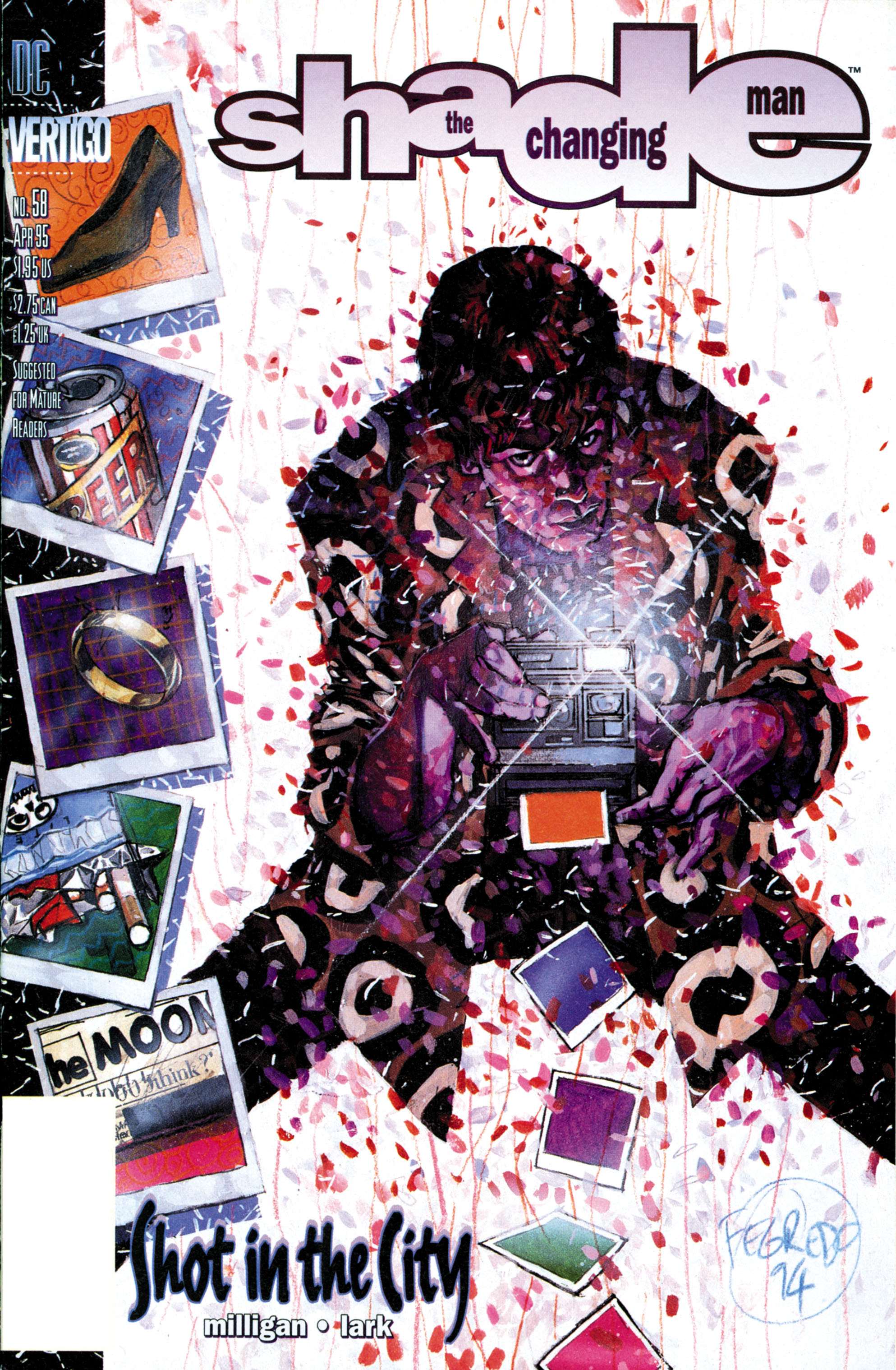 Read online Shade, the Changing Man comic -  Issue #58 - 1