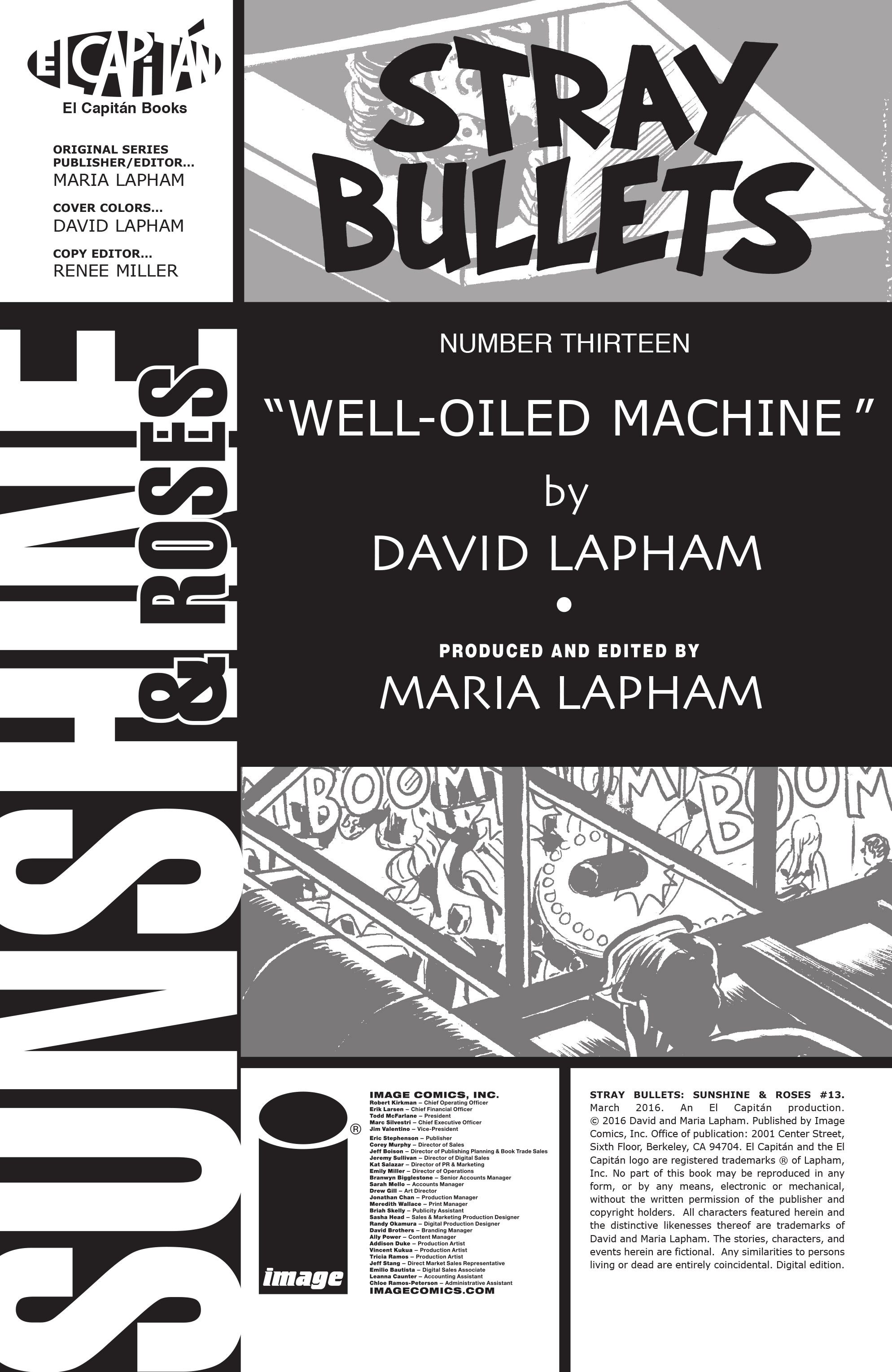 Read online Stray Bullets: Sunshine & Roses comic -  Issue #13 - 2