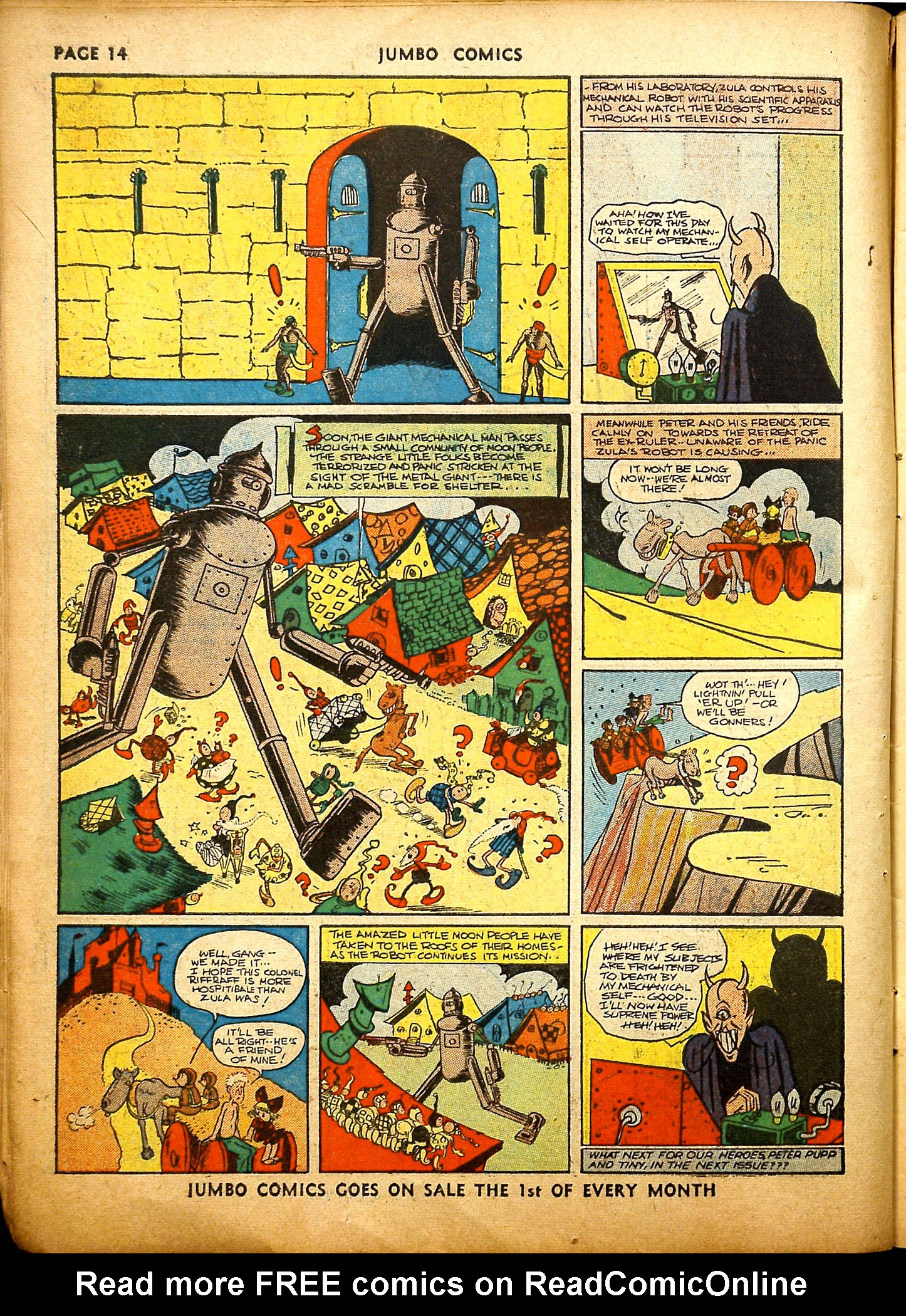 Read online Jumbo Comics comic -  Issue #23 - 16