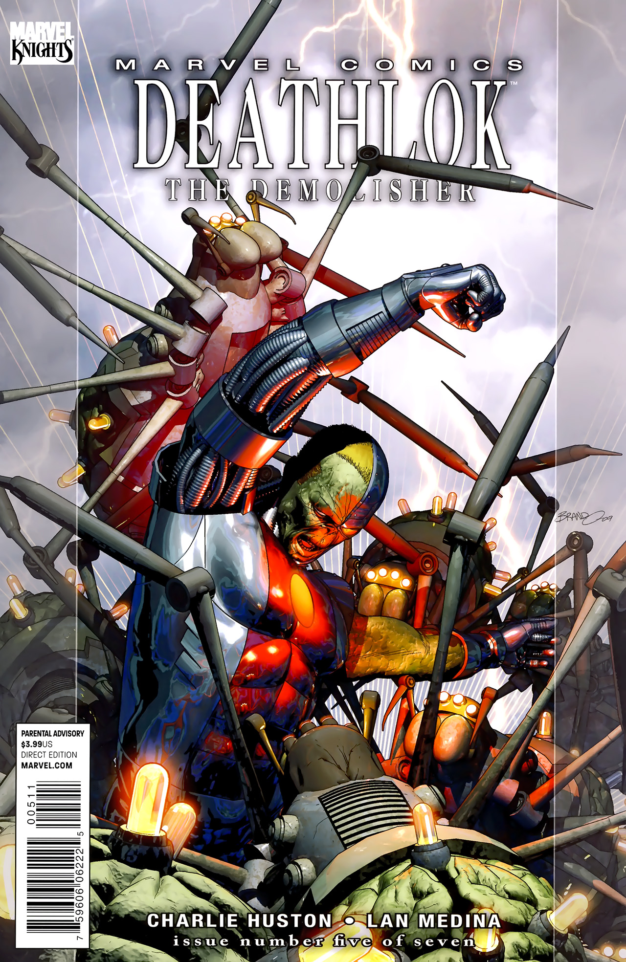 Read online Deathlok (2010) comic -  Issue #5 - 1