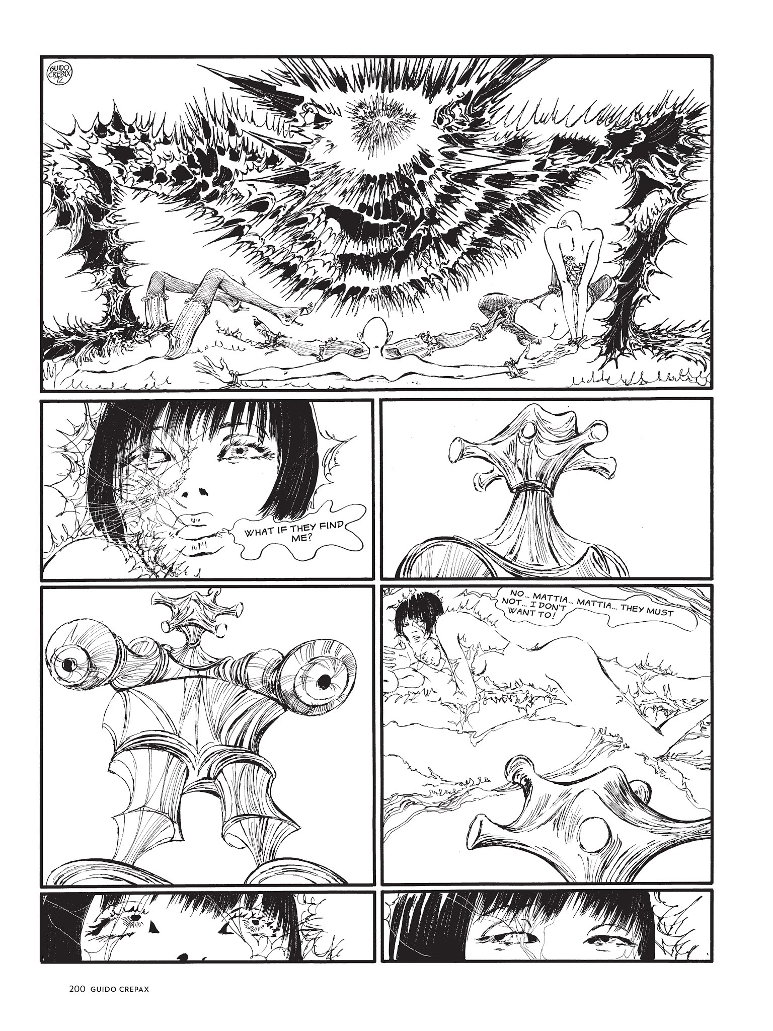 Read online The Complete Crepax comic -  Issue # TPB 3 - 190