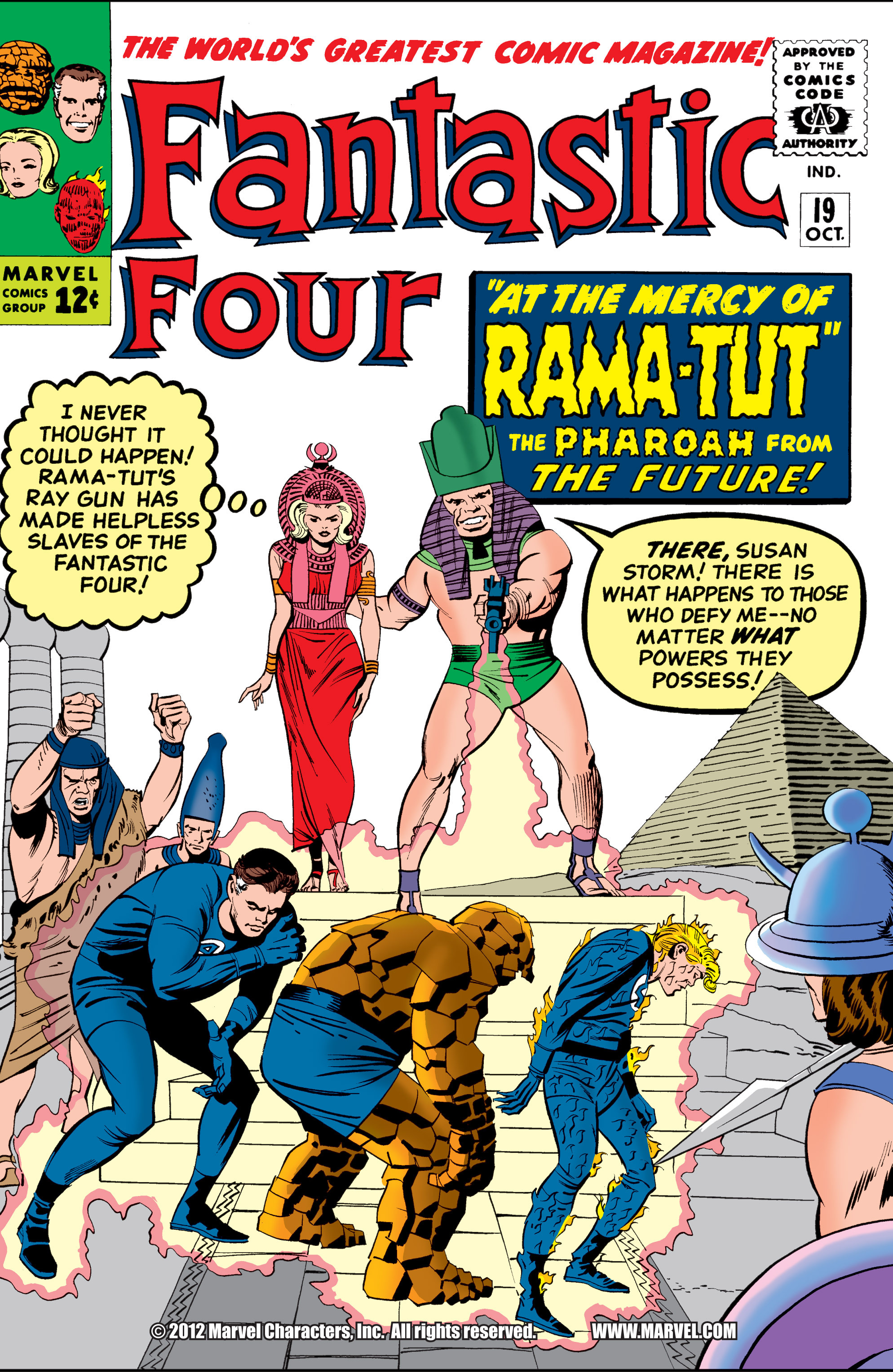 Read online Fantastic Four (1961) comic -  Issue #19 - 1