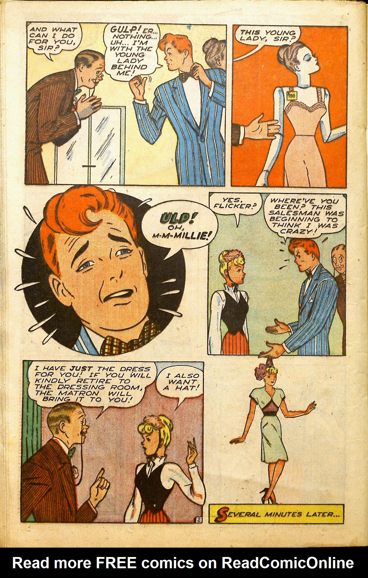 Read online Millie the Model comic -  Issue #2 - 30