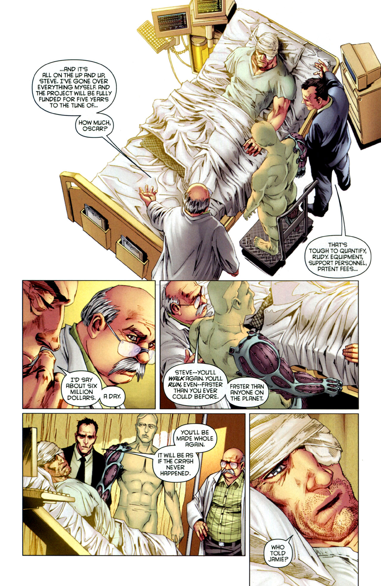 Read online Bionic Man comic -  Issue #3 - 18