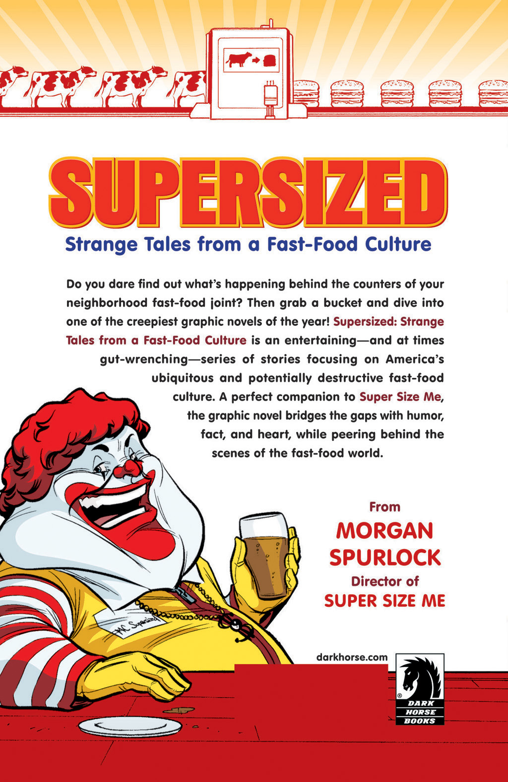 Read online Supersized: Strange Tales from a Fast-Food Culture comic -  Issue # TPB - 90