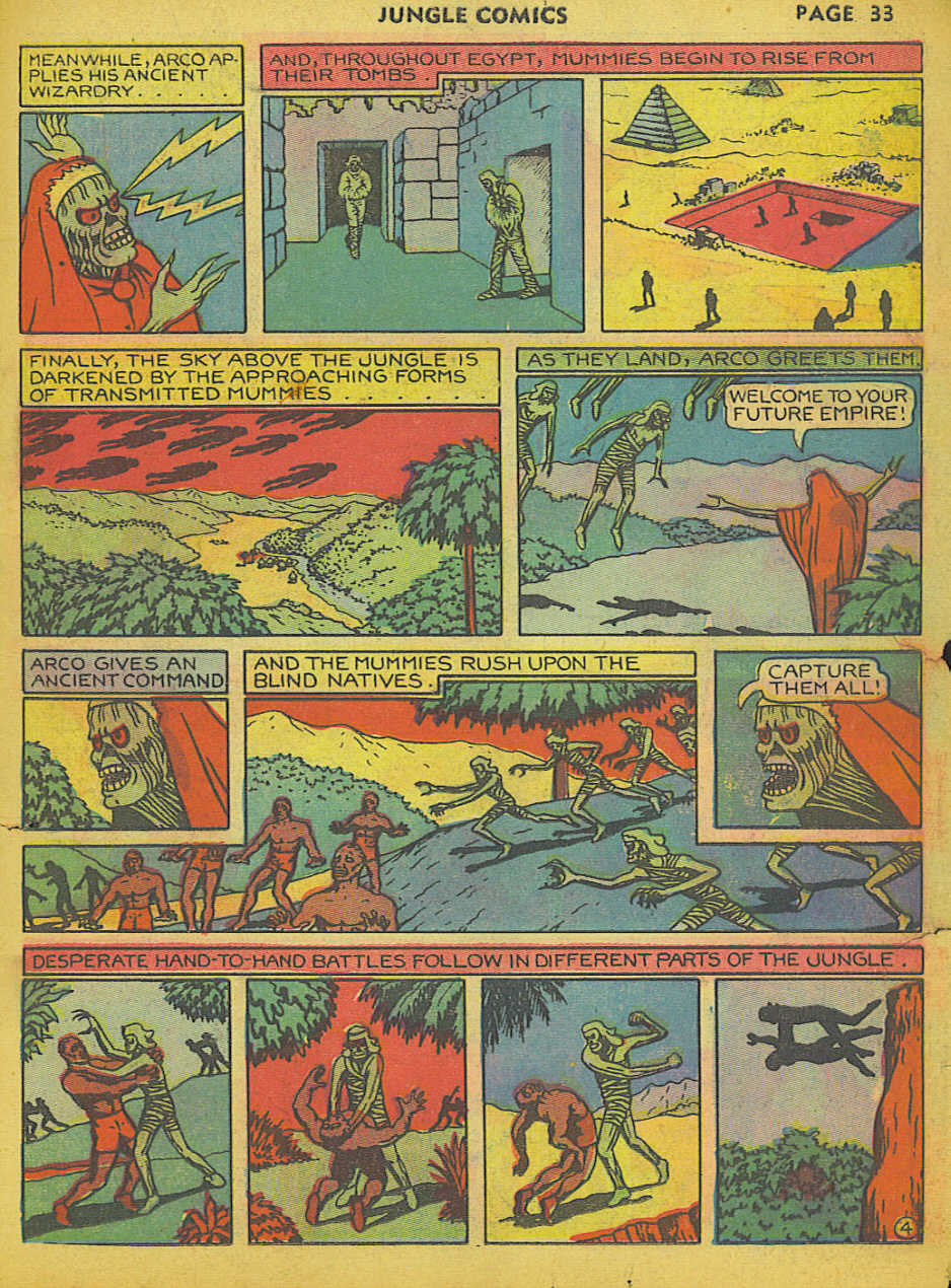 Read online Jungle Comics comic -  Issue #11 - 36