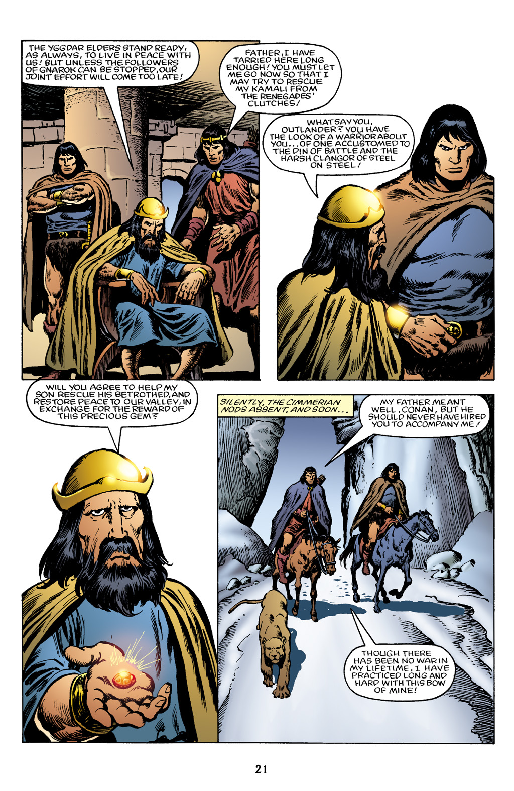 Read online The Chronicles of Conan comic -  Issue # TPB 20 (Part 1) - 22