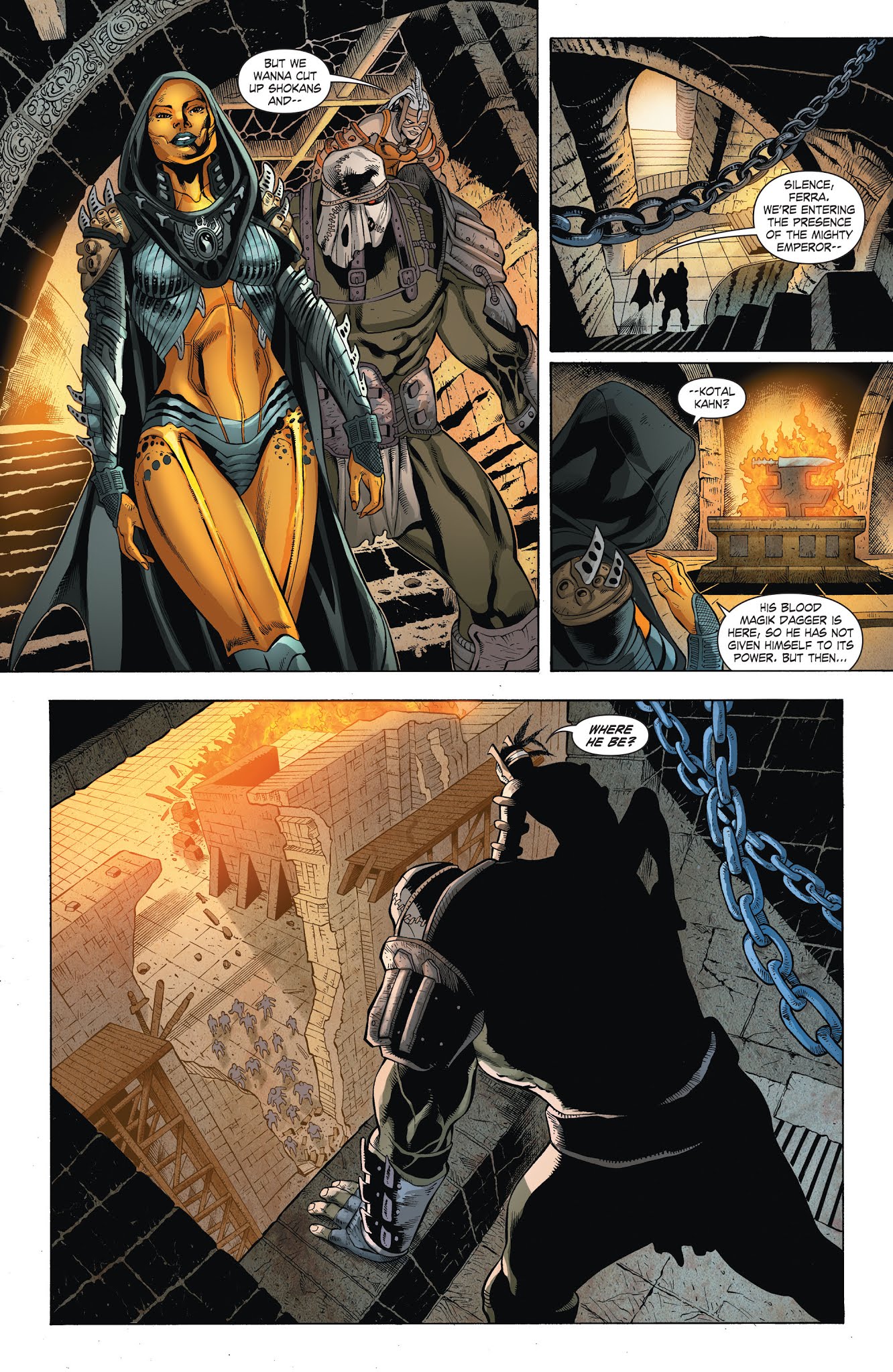 Read online Mortal Kombat X [I] comic -  Issue # _TPB 2 - 52